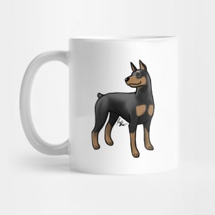 Dog - Doberman Pinscher - Black and Tan Mug